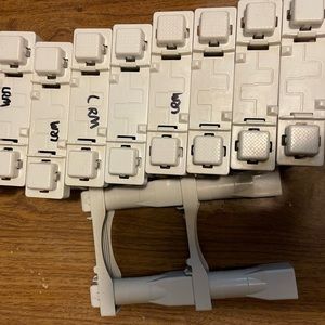 Total of 12 pieces for Fisher-Price elevation train tracks set